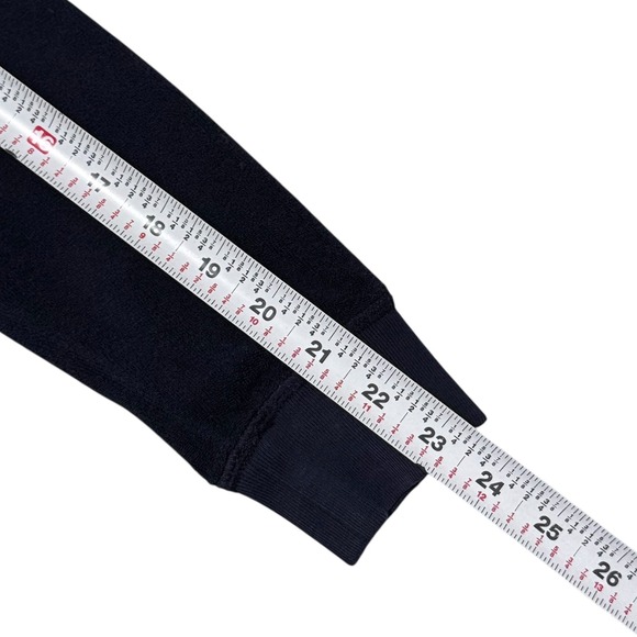 Vintage Juicy Couture Navy Blue Full Zip Velour Track Jacket Women's Medium - Picture 8 of 8